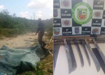 Polícia intercepta grupo de 50 pessoas armadas e evita invasão no Distrito Industrial