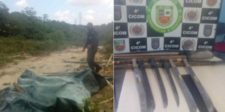Polícia intercepta grupo de 50 pessoas armadas e evita invasão no Distrito Industrial
