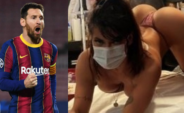 Ex-Miss Bumbum tatua o ânus para homenagear Messi: ‘quando ele souber, vai querer ver’