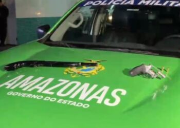 Em Manaus, bandidos trocam tiros com a polícia e se dão mal