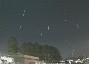 Brasil terá grandes chuvas de meteoros nos próximos dias