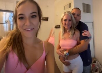 ESCÂNDALO – Filha TikTok viraliza ao confidenciar trisal familiar: ‘Deixo ele ‘brincar’ com a minha mãe’