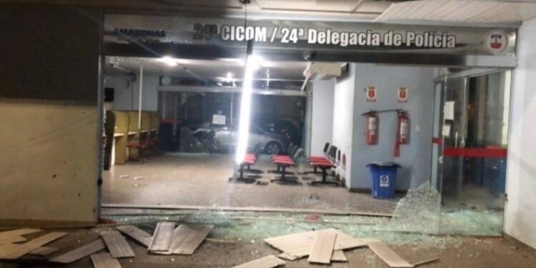 Suspeito de ataque em delegacia é preso em Manaus