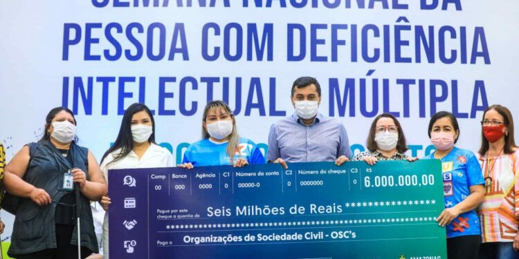 Governo do AM irá repassar R$ 6 milhões para instituições que atuam com pessoas com deficiência