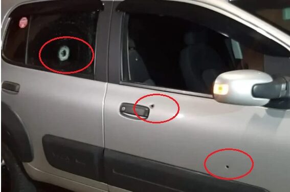 Motorista de app é baleado durante tentativa de assalto