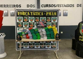 Trio é preso com 110 quilos de maconha, no Colônia Terra  Nova