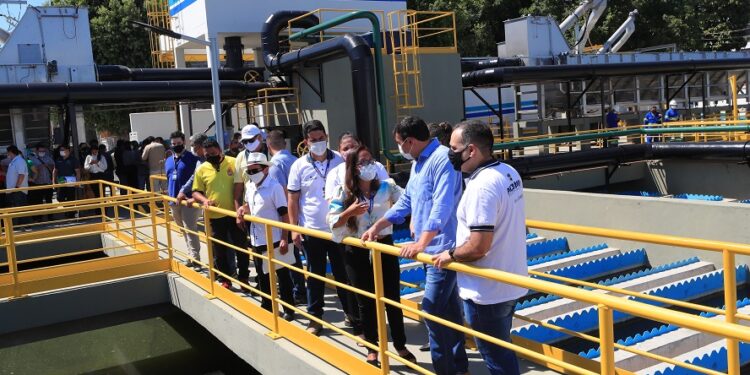 Governo do AM inaugura a maior Estação de Tratamento de Esgoto do Norte do país