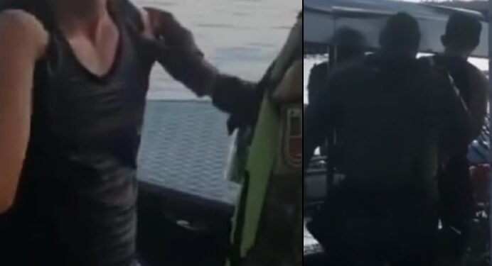 Homem é preso por agredir companheira e intimidar delegada em flutuante, no Tarumã