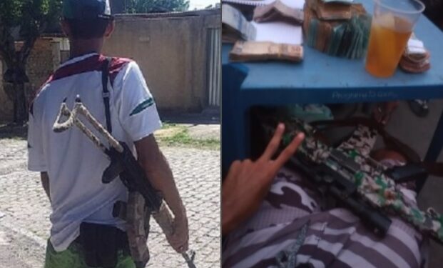 Traficante que ostentava armas e drogas em redes sociais é preso em ação da PM e PC