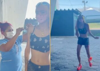 Ruivinha de Marte faz dancinha para se vacinar contra Covid-19; veja o vídeo