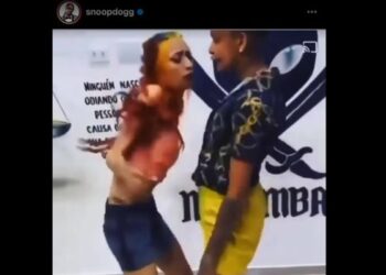 Snoop Dogg posta vídeo de Ruivinha de Marte e influenciadora ‘pira’
