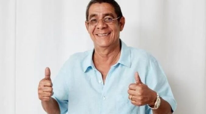 Zeca Pagodinho recebe alta de clínica onde tratava Covid-19, no Rio