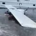 Avião de pequeno porte cai no rio Negro