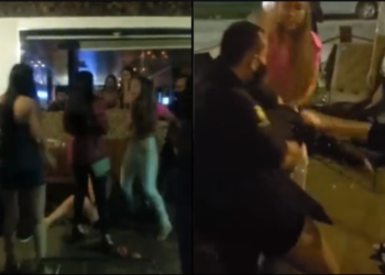 Blindadas descem do salto e vão aos tapas em restaurante chique ‘Barollo’; Veja vídeo