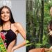 Miss Brasil, Juliana Malveira, protesta contra a situação econômica no País