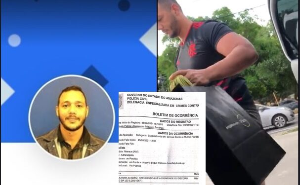 Motorista de app xinga, agride e expulsa passageira de veículo em Manaus