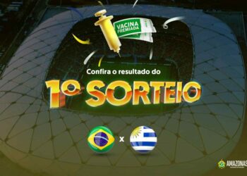 Veja os primeiros sorteados no Vacina Premiada, para o jogo entre Brasil e Uruguai
