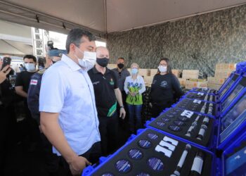 Wilson Lima lança novo sistema de monitoramento e combate ao crime, no Amazonas