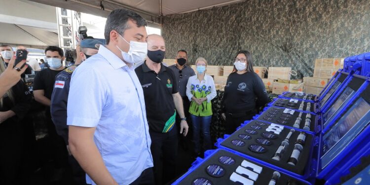 Wilson Lima lança novo sistema de monitoramento e combate ao crime, no Amazonas
