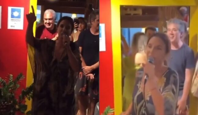 VÍDEO: Ivete Sangalo dá ‘palinha’ em barzinho no interior da Bahia