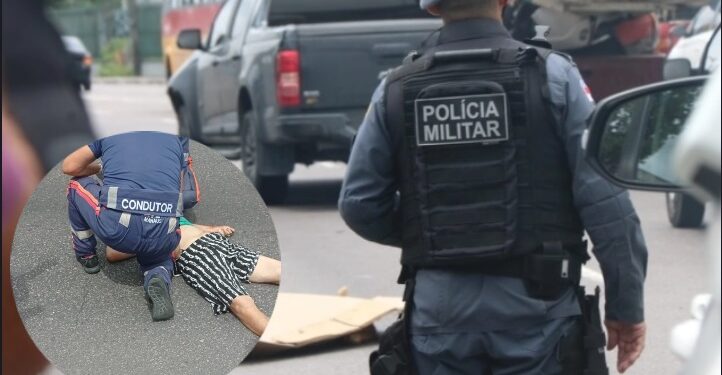 Idosa de 76 anos morre ao ser atropelada na zona Leste de Manaus