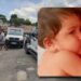 Bebê de 11 meses atingido com tiro na cabeça durante duplo homicídio, morre em Manaus
