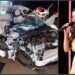 Milagre: Cantora gospel sobrevive após ter carro destruído em acidente em rodovia