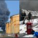 VÍDEO: Empresa de isopor pega fogo no Distrito Industrial e funcionários precisam ser evacuados