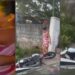VÍDEO: Após noitada, mulher enfurecida arma maior barraco e quebra moto de ex-boy, no Tarumã