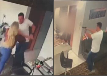 Sargento da PM agride, enforca e aponta arma para empresária ao cobrar dívida