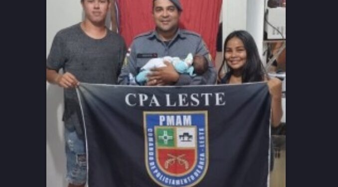 Policial militar salva a vida de recém-nascido, no bairro João Paulo