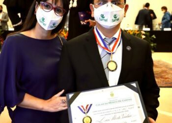 Presidente do Grupo Samel recebe Colar do Mérito de Contas de 2021 do TCE-AM pelos relevantes serviços prestados aos amazonenses