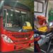 ‘Taradão do ônibus’ é pego pela população no T4 e leva a maior surra
