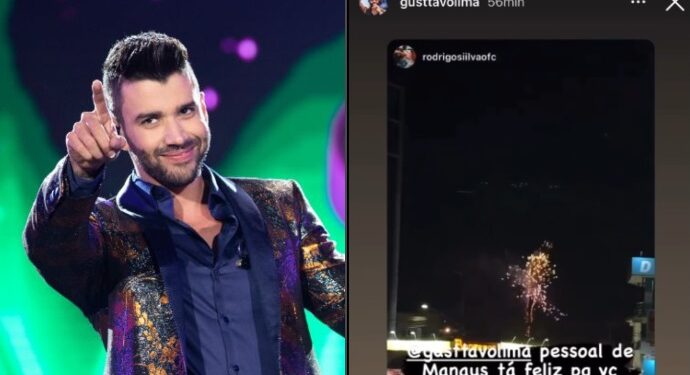 Gustavo Lima é ‘trollado’ por manauara, posta vídeo de queima de fogos e passa maior vexame na internet