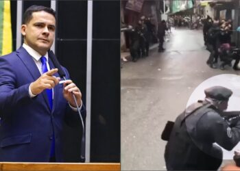 VÍDEO: Capitão Alberto Neto zomba de mulher que aparece em meio a uma operação policial