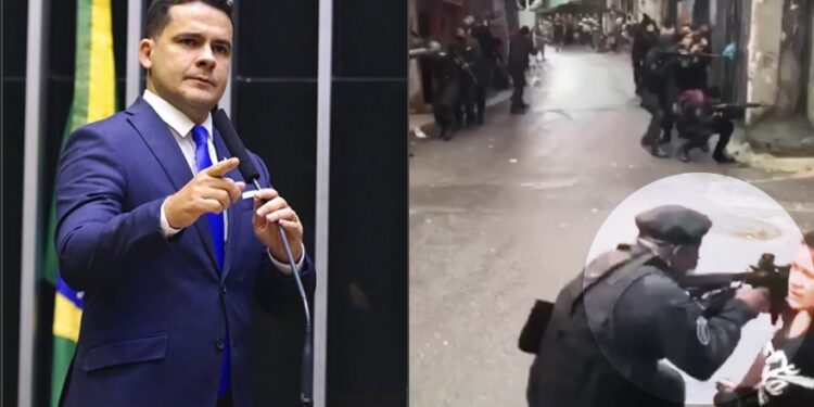 VÍDEO: Capitão Alberto Neto zomba de mulher que aparece em meio a uma operação policial