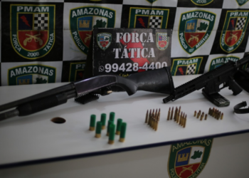 Suspeito confronta polícia com fuzil e morre ao ser baleado, na zona Norte de Manaus
