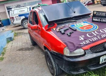 Suspeitos de assaltar e agredir idosa são detidos pela polícia na zona Leste de Manaus