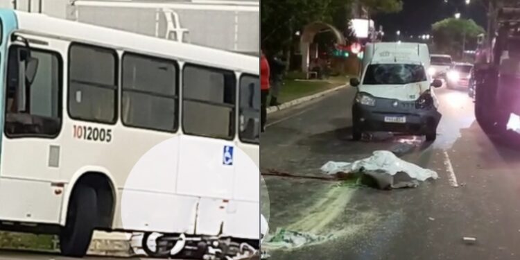 Dois acidentes de trânsito, um com morte, são registrados no Tarumã em menos de 2 horas