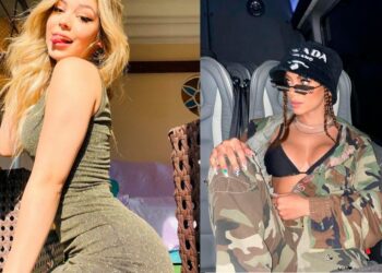 ‘Aprendi a inventar fake news com você’, diz MC Melody para Anitta