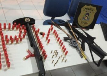 Idoso é preso após efetuar vários disparos de arma de fogo dentro de posto de saúde