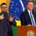 Bolsonaro releva momento íntimo com Michelle e deixa esposa constrangida em evento; assista