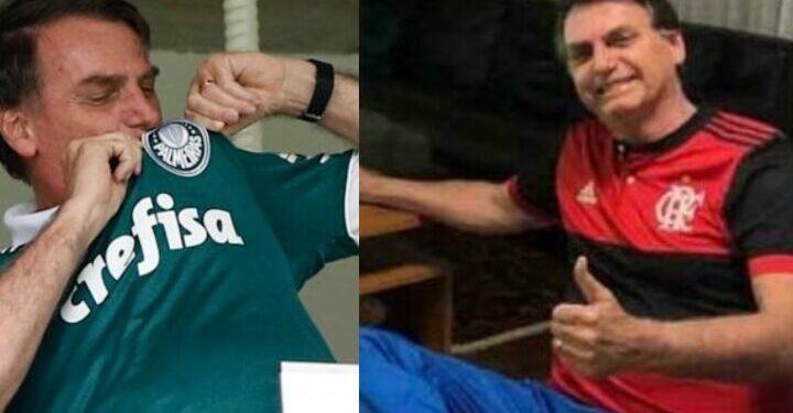 Palmeirense, Jair Bolsonaro deixa mensagem de apoio para o Flamengo