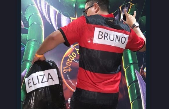 Apologia ao feminicído: Porão do Alemão revolta internautas ao postar foto de cliente fantasiado do ex-goleiro Bruno