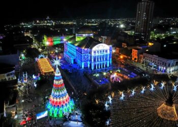 Circuito Largo de São Sebastião recebe programação natalina e encanta público amazonense
