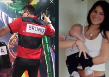 Mãe e filho de Eliza Samudio se revoltam com fantasia usada por tatuador de Manaus: ‘Já chorei muito. Tanto desrespeito’