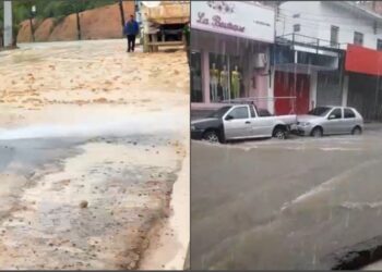 Forte chuva que caiu nesta tarde em Manaus deixou prejuízos em todas zonas da cidade