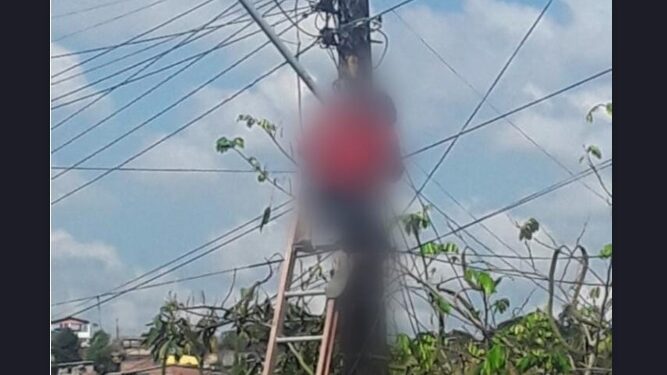 Homem morre eletrocutado ao subir em poste para fazer ‘gato’, no Cidade de Deus