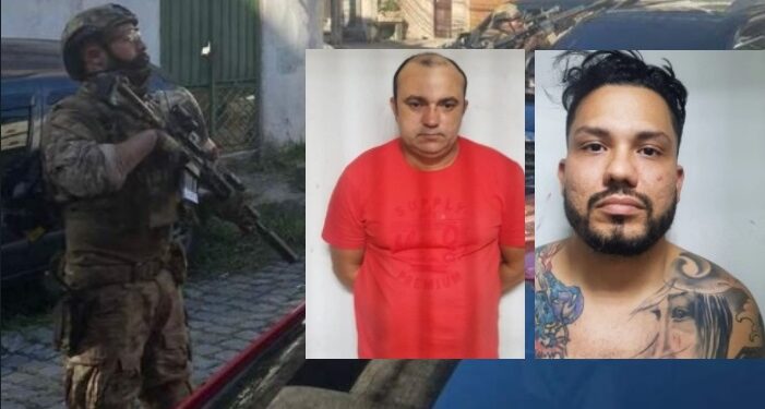 Líderes do Comando Vermelho no Amazonas são presos pela PF, no Rio de Janeiro