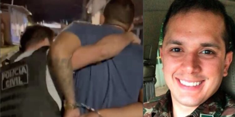 VÍDEO: Pistoleiro que matou sargento Lucas, genro do dono do Santa Júlia, é preso em Manaus
